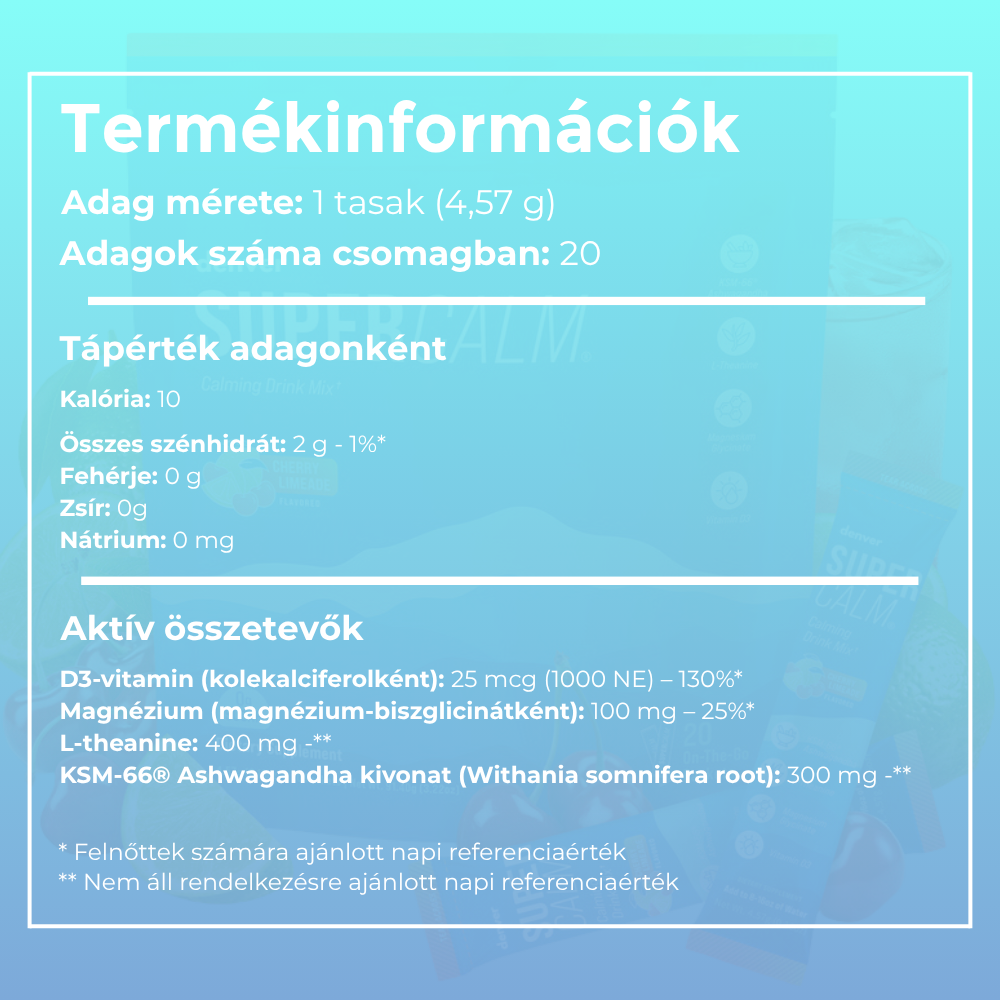 Calmood® - NyugiMix Relaxáló Italpor